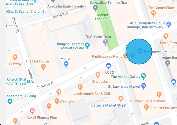 Downtown food tour meet up point.PNG